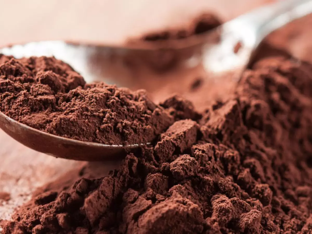 leche en polvo y chocolate